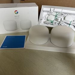 Google Nest Wifi Router And Point