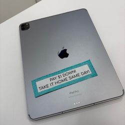 Apple IPad Pro 12.9 Inch 6th Gen Tablet - Pay $1 DOWN AVAILABLE - NO CREDIT NEEDED