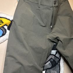 Lululemon ABC Classic-Fit 5 Pocket Pant Warpstreme Gator Green size 35