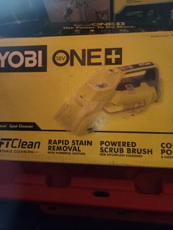 RYOBI 18V ONE + SWIFTCLEAN PORTABLE CLEAN MACHINE NEW IN THE BOX