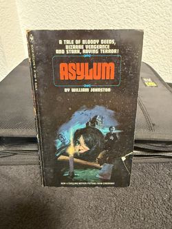 Vintage ASYLUM 1972 Paperback Book By: William Johnston BANTAM BOOKS Rare