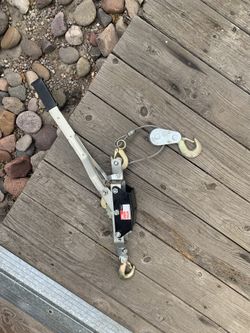 Cable Winch Puller 1200 Lbs