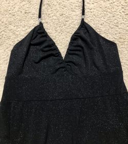 Black halter Guess dress