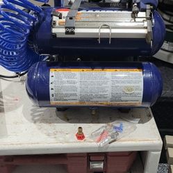 Air Compressor..Campbell Hausfeld And Pneumatic Tool Kit