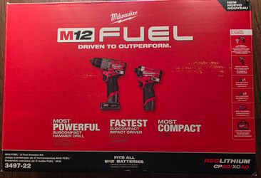 Milwaukee m12 fuel combo kit