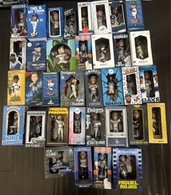 Selling or trading Dodger SGA Bobblehead please see details for whats available