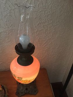 Vintage, go with wind lamp.