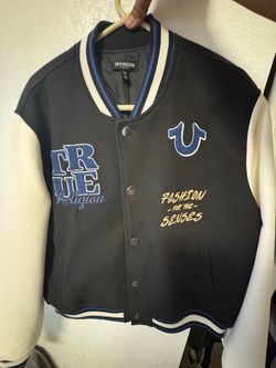 TRUE RELIGION VARSITY JACKET