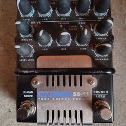 AMT Electronics SS 11 Guitar TUBE Preamp black