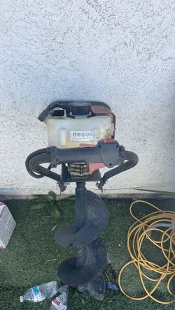 To drill holes 10 inch diameter, Gas
