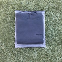 Black Essentials Hoodie Size Small