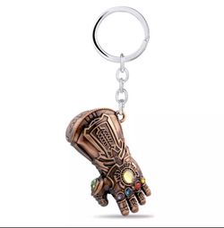 Marvel- Infinity Stone gauntlet keychain