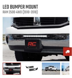LED Light Bar Mount 2010-2018 Ram 2500 Or 3500