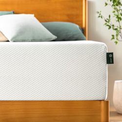 12” Green Tea Cooling Memory Foam Mattress 