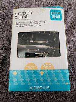 200 Binder Clips