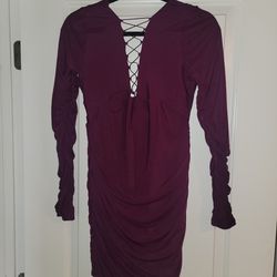 OhPolly Wine Dress