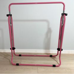 Pink Adjustable Gymnastics Training Bar for Kids