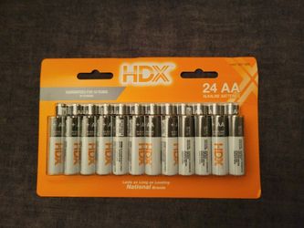HDX 24 Pack AA Batteries