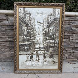 Framed  Painting By Paul 