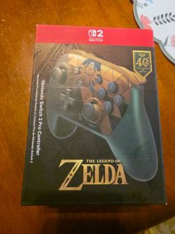 Switch 2 pro controller zelda
