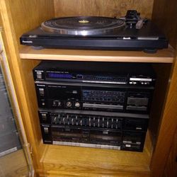 Vintage 1980’s Complete Panasonic Stereo System