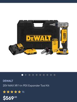Dewalt pex tool only