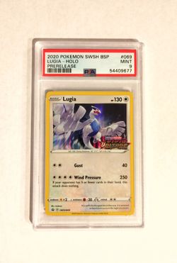 Pokemon Vivid Voltage Pre Release Lugia - PSA 9