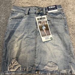 Rewash Jean Skirt With Tag Size 0