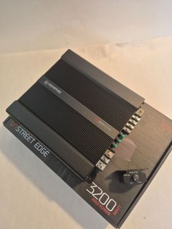 Memphis Audio Street Edge 3200W Mono Car  AMPLIFIER BUILT IN CROSSOVER WITH BASS CONTROL CAR AMPLIFIER
