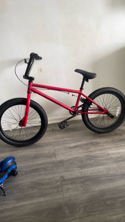 Red BMX Bike brand new unused need it to sell before today
