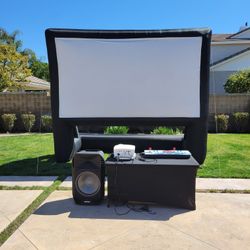 Inflatable Screen / Movie Night (READ DESCRIPTION)