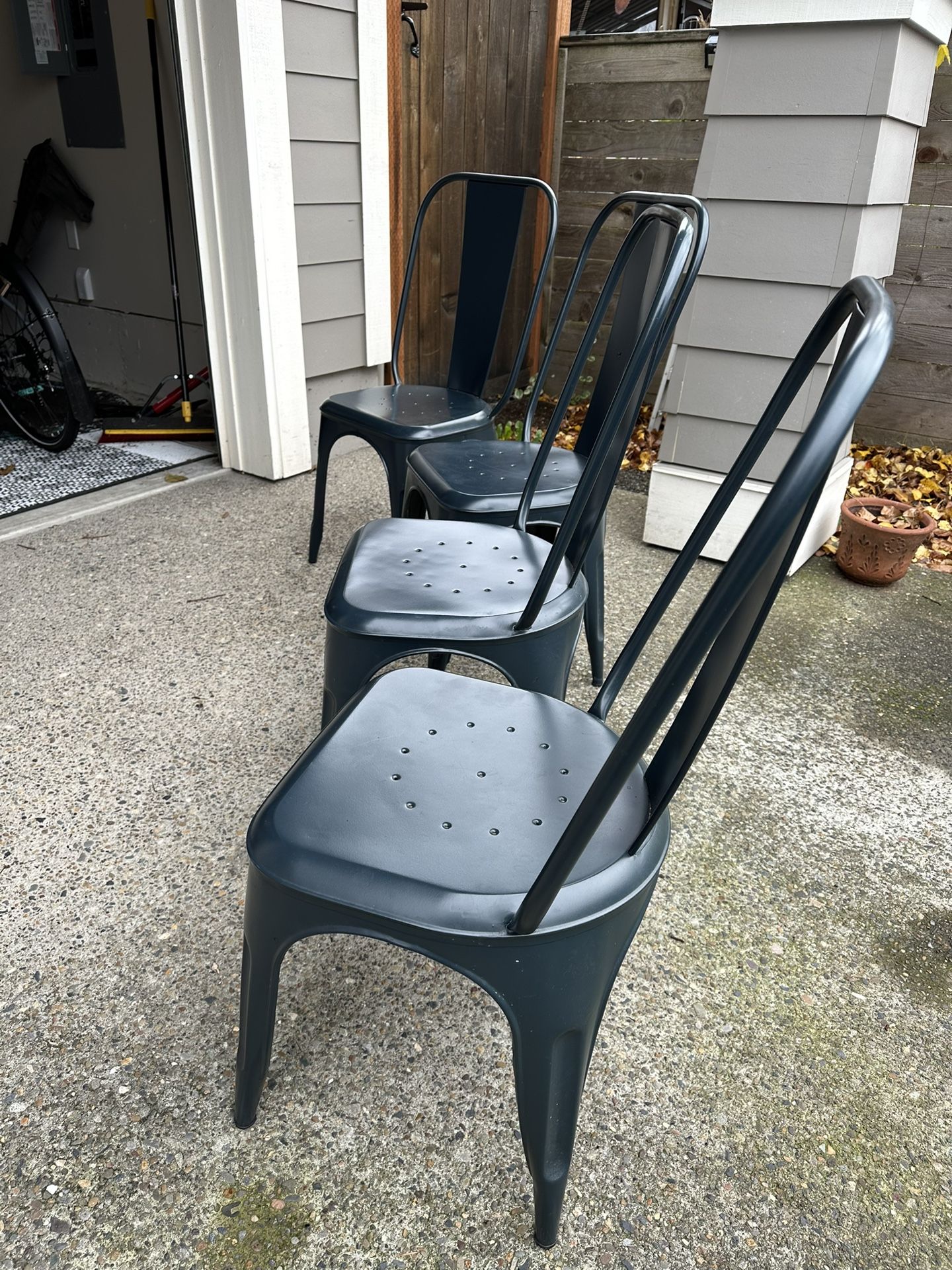 Stylish Industrial Dining Chairs
