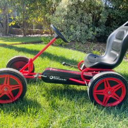 Hauck Highlander Peel Go Kart Ride On - Red/Black