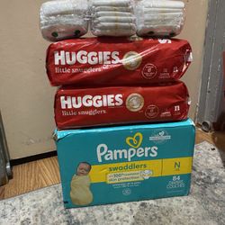 Unopened Newborn Diapers