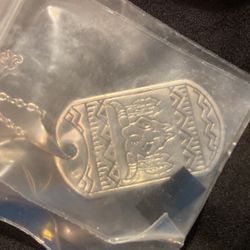 JTV Necklace Buffalo Skull Pendant Silver Necklace