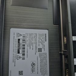 65" Black Samsung TV