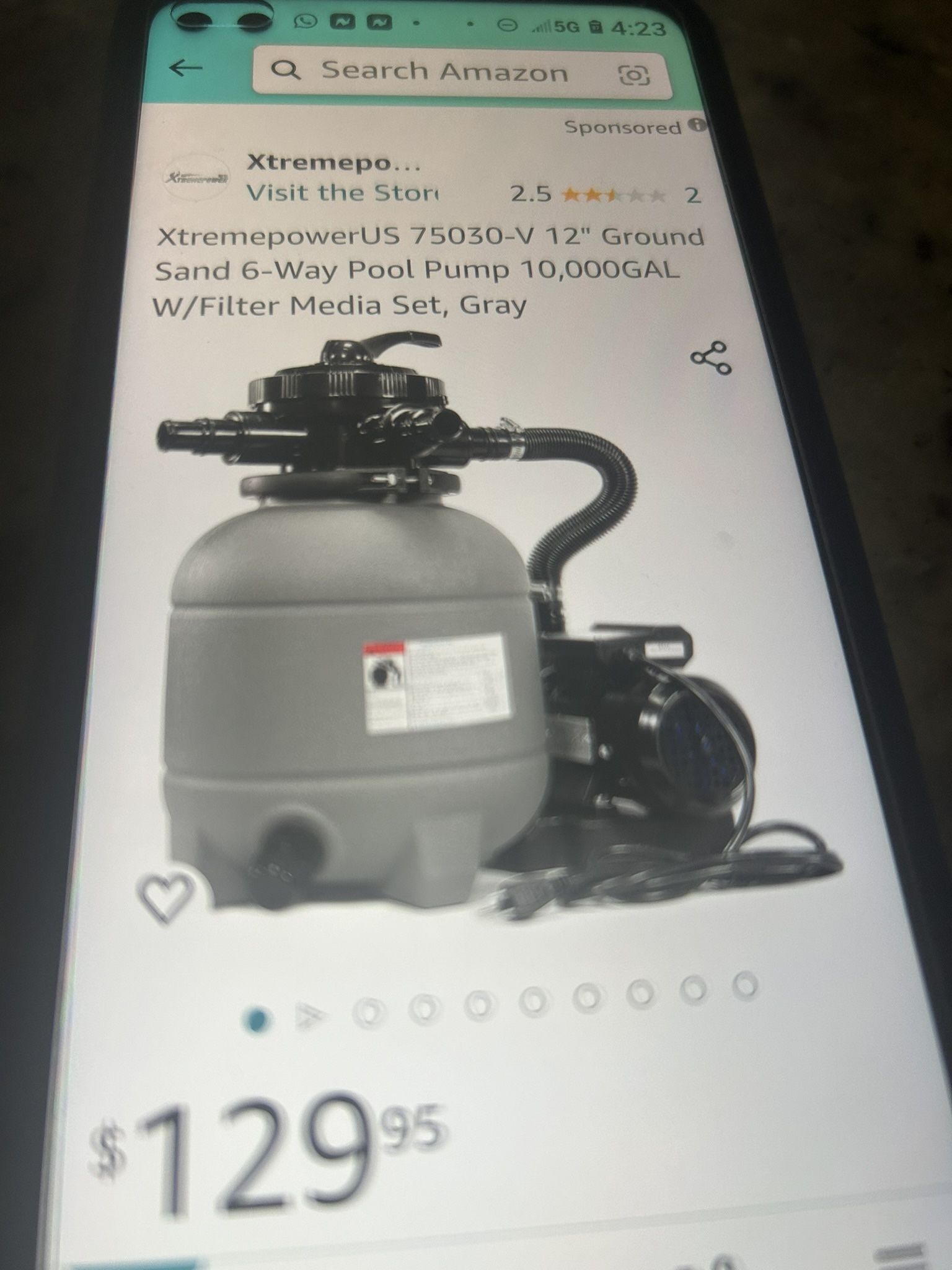 Above Ground Pool Pump