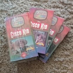 The Cisco Kid Western VHS Boxset ( 3 Tapes)