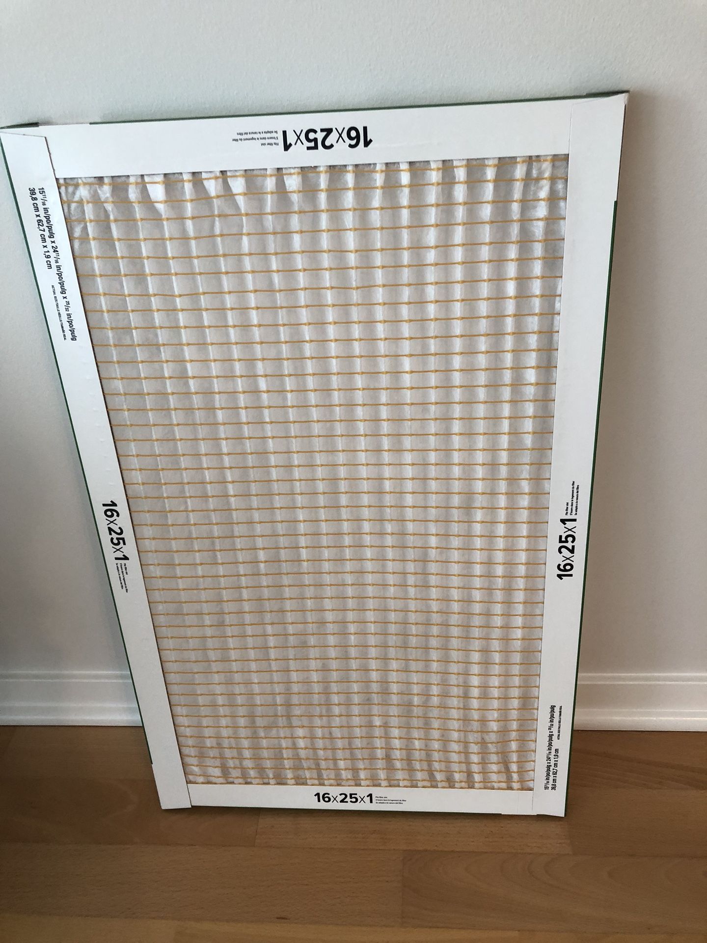 HVAC, Furnace 8 Merv 16x25x1