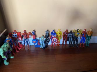 Action Figure Lot 12”