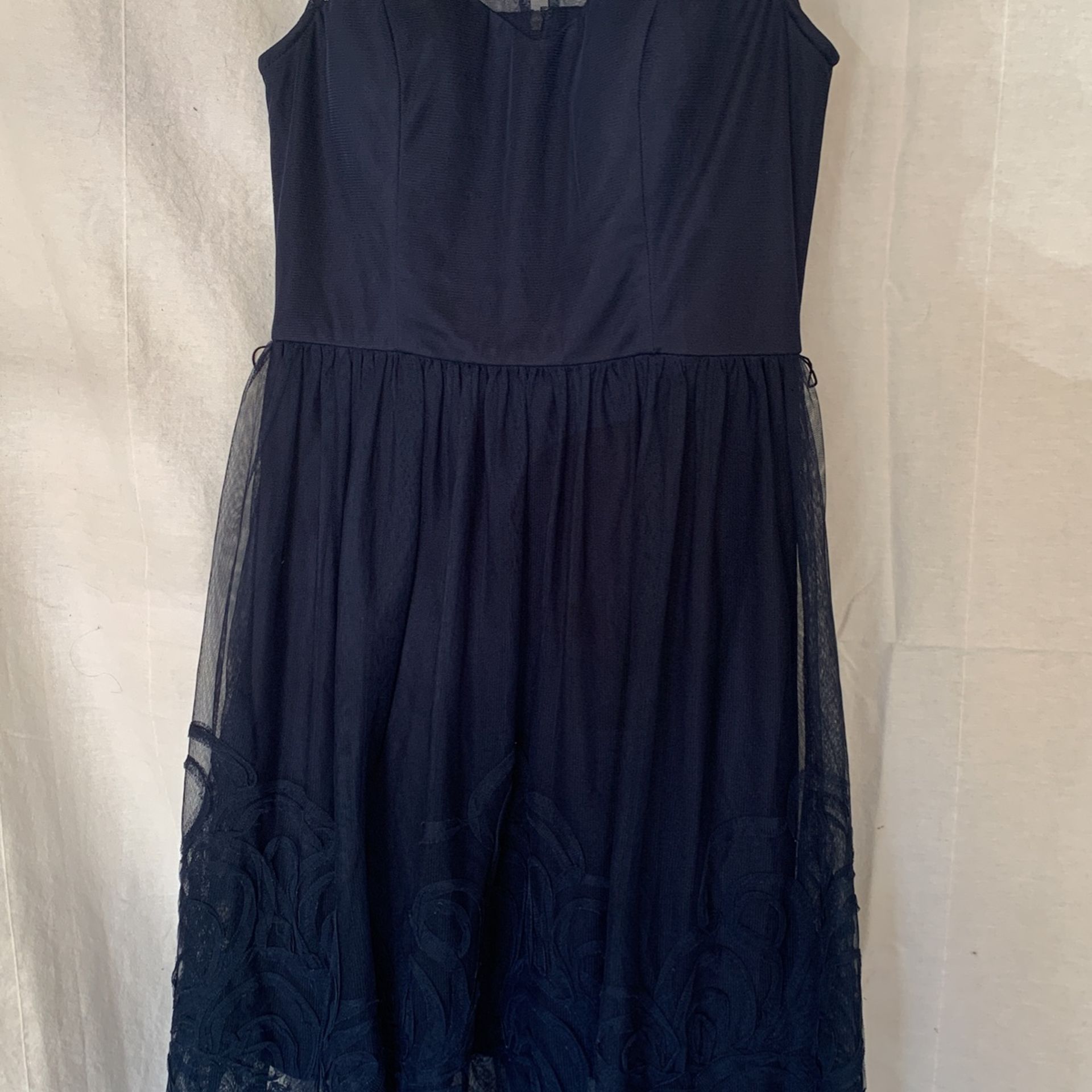 Navy Blue Homecoming Dress