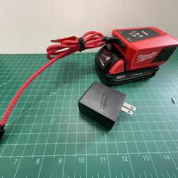 M18 power supply & Battery
