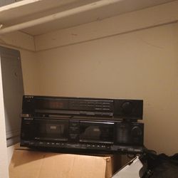 Vintage Audio Receivers JVC Sony Sherwood Technique