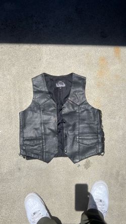 Leather King Riding Vest