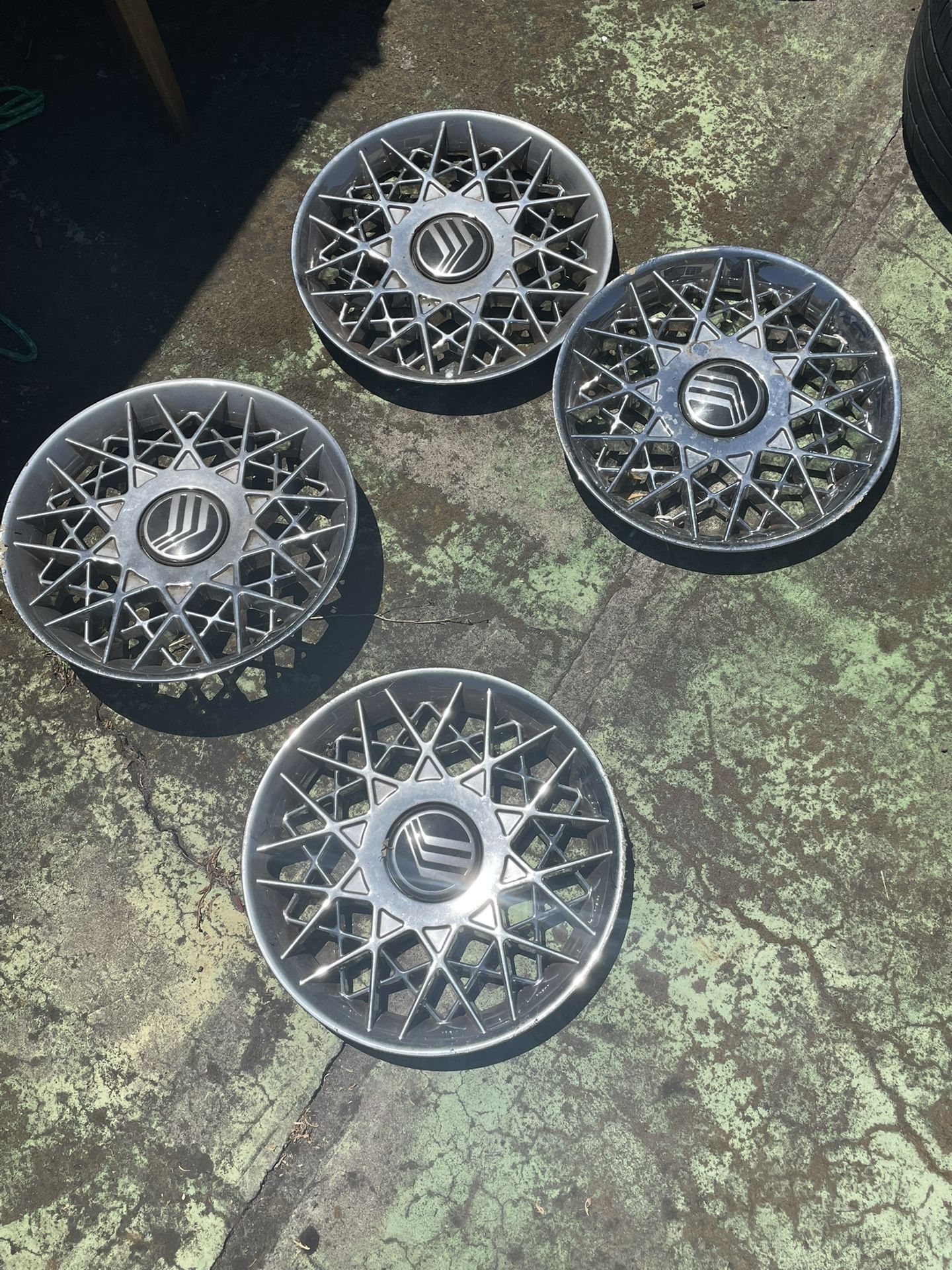4 piece hubcaps