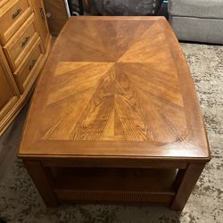 Wooden Coffee Table 