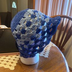Hand Made Crochet Bucket 