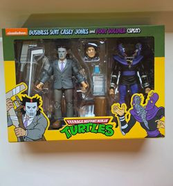 NECA TMNT Casey Jones & Foot Soldier 2-Pack – New Sealed