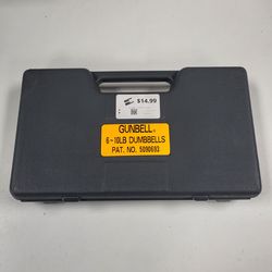 Used Gunbell 6-10LB Dumbbells