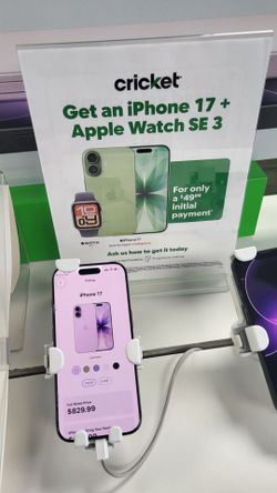Apple Watch and Iphone 17